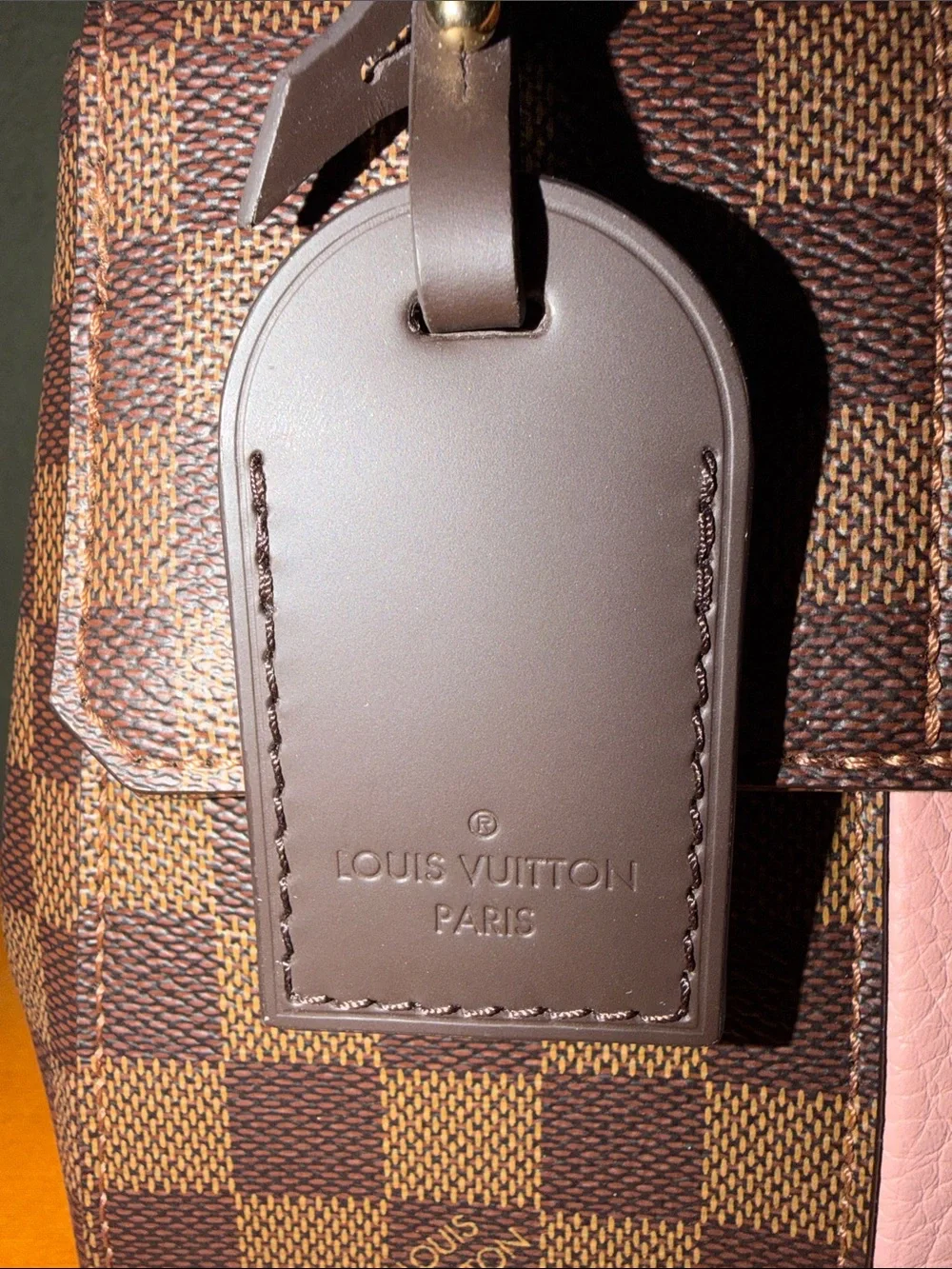 Louis Vuitton Bond Street BB – Damier Ebene with Pink Stripe | New, Never Used 💗